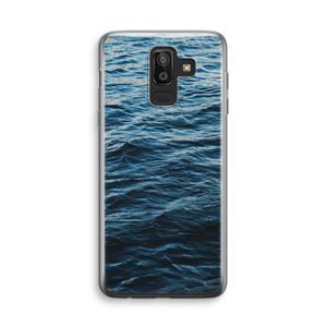 CaseCompany Oceaan: Samsung Galaxy J8 (2018) Transparant Hoesje