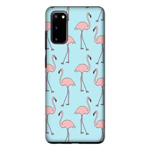 CaseCompany Anything Flamingoes: Samsung Galaxy S20 Tough Case