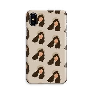 CaseCompany Bonjour mon amour: iPhone Xs Volledig Geprint Hoesje