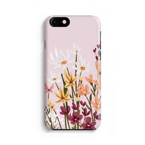 CaseCompany Painted wildflowers: Volledig geprint iPhone SE 2020 Hoesje