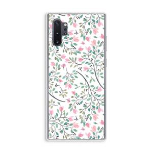 CaseCompany Sierlijke bloemen: Samsung Galaxy Note 10 Plus Transparant Hoesje