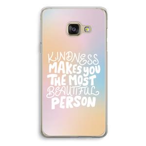 CaseCompany The prettiest: Samsung A3 (2017) Transparant Hoesje
