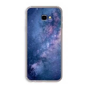 CaseCompany Nebula: Samsung Galaxy J4 Plus Transparant Hoesje