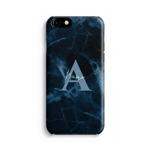 CaseCompany Midnight Marble: Volledig geprint iPhone SE 2020 Hoesje