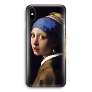 CaseCompany The Pearl Earring: iPhone X Volledig Geprint Hoesje