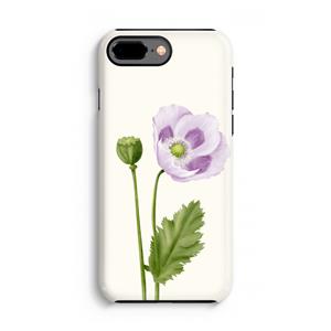 CaseCompany Purple poppy: iPhone 7 Plus Tough Case