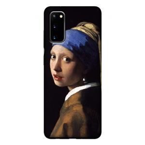 CaseCompany The Pearl Earring: Samsung Galaxy S20 Tough Case