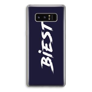 CaseCompany Biest: Samsung Galaxy Note 8 Transparant Hoesje