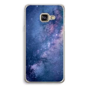 CaseCompany Nebula: Samsung A3 (2017) Transparant Hoesje