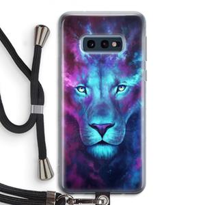 CaseCompany Firstborn: Samsung Galaxy S10e Transparant Hoesje met koord