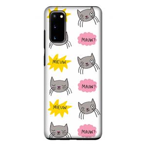 CaseCompany Meow: Samsung Galaxy S20 Tough Case