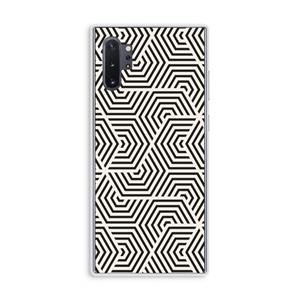 CaseCompany Magic pattern: Samsung Galaxy Note 10 Plus Transparant Hoesje