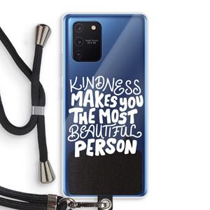 CaseCompany The prettiest: Samsung Galaxy Note 10 Lite Transparant Hoesje met koord
