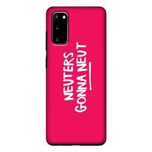 CaseCompany Neuters (roze): Samsung Galaxy S20 Tough Case