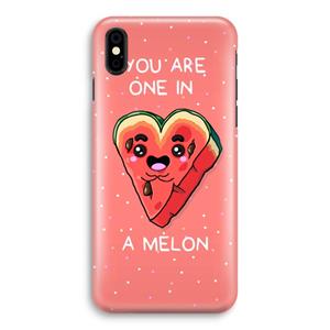 CaseCompany One In A Melon: iPhone X Volledig Geprint Hoesje