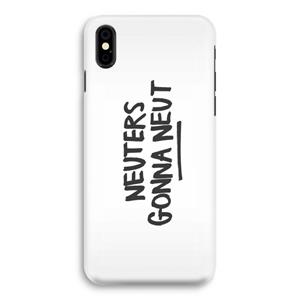 CaseCompany Neuters: iPhone X Volledig Geprint Hoesje