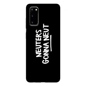 CaseCompany Neuters (zwart): Samsung Galaxy S20 Tough Case