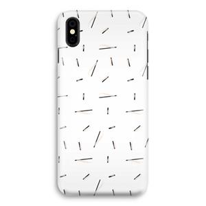 CaseCompany Hipster stripes: iPhone Xs Volledig Geprint Hoesje