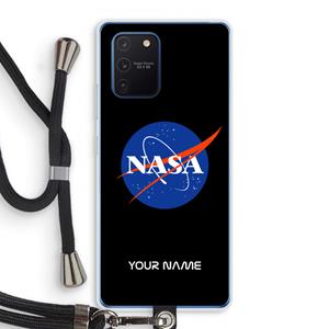 CaseCompany NASA: Samsung Galaxy Note 10 Lite Transparant Hoesje met koord