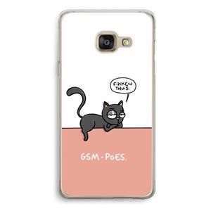 CaseCompany GSM poes: Samsung A3 (2017) Transparant Hoesje