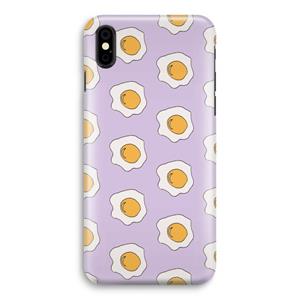 CaseCompany Bacon to my eggs #1: iPhone X Volledig Geprint Hoesje