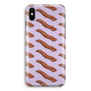 CaseCompany Bacon to my eggs #2: iPhone X Volledig Geprint Hoesje
