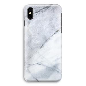 CaseCompany Witte marmer: iPhone Xs Volledig Geprint Hoesje