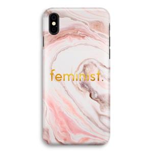 CaseCompany Feminist: iPhone X Volledig Geprint Hoesje