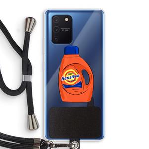 CaseCompany Ultra Sensitive: Samsung Galaxy Note 10 Lite Transparant Hoesje met koord