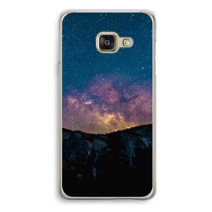 CaseCompany Travel to space: Samsung A3 (2017) Transparant Hoesje