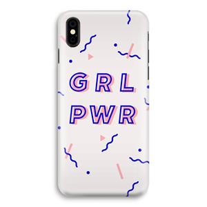 CaseCompany GRL PWR: iPhone X Volledig Geprint Hoesje