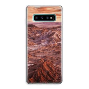 CaseCompany Mars: Samsung Galaxy S10 Plus Transparant Hoesje