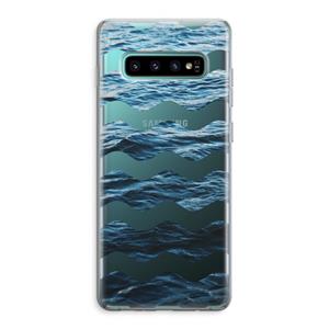 CaseCompany Oceaan: Samsung Galaxy S10 Plus Transparant Hoesje