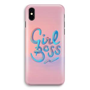 CaseCompany Girl boss: iPhone Xs Volledig Geprint Hoesje