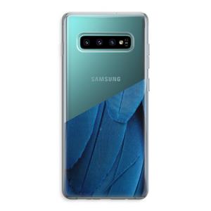 CaseCompany Pauw: Samsung Galaxy S10 Plus Transparant Hoesje