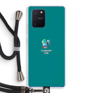 CaseCompany Win98: Samsung Galaxy Note 10 Lite Transparant Hoesje met koord