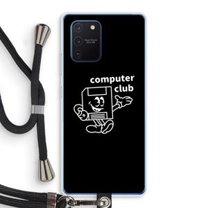 CaseCompany Floppyhead: Samsung Galaxy Note 10 Lite Transparant Hoesje met koord