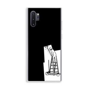CaseCompany Musketon Painter: Samsung Galaxy Note 10 Plus Transparant Hoesje
