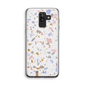 CaseCompany Terrazzo N°8: Samsung Galaxy J8 (2018) Transparant Hoesje