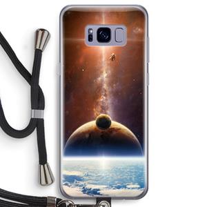 CaseCompany Omicron 2019: Samsung Galaxy S8 Transparant Hoesje met koord
