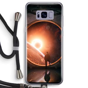 CaseCompany Ephemeral: Samsung Galaxy S8 Transparant Hoesje met koord