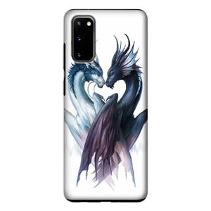 CaseCompany Yin Yang Dragons: Samsung Galaxy S20 Tough Case