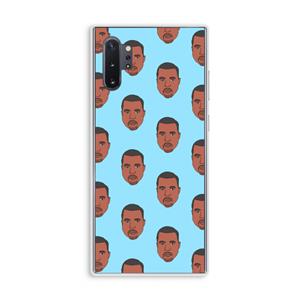 CaseCompany Kanye Call Me℃: Samsung Galaxy Note 10 Plus Transparant Hoesje