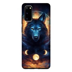 CaseCompany Wolf Dreamcatcher: Samsung Galaxy S20 Tough Case