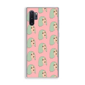 CaseCompany King Kylie: Samsung Galaxy Note 10 Plus Transparant Hoesje