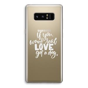 CaseCompany Partner in crime: Samsung Galaxy Note 8 Transparant Hoesje