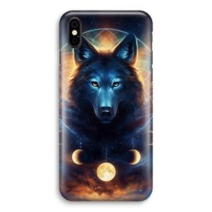 CaseCompany Wolf Dreamcatcher: iPhone X Volledig Geprint Hoesje