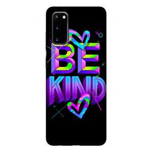 CaseCompany Be Kind: Samsung Galaxy S20 Tough Case