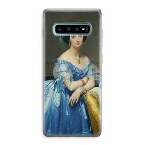 CaseCompany Eleonore: Samsung Galaxy S10 Plus Transparant Hoesje