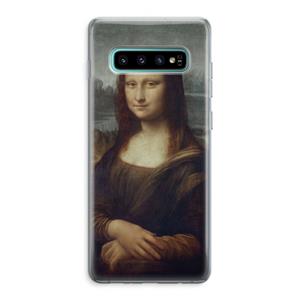CaseCompany Mona Lisa: Samsung Galaxy S10 Plus Transparant Hoesje